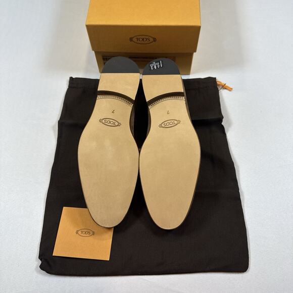 Tod’s MOCASSINO CUOIO Size 7UK/8.5US New In Box With Receipt MSRP $825 main image 5